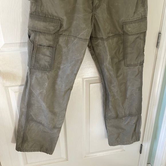 Wrangler work wear mens 36/32 color Loden carpenter styled TALLS COTTON - Picture 5 of 16